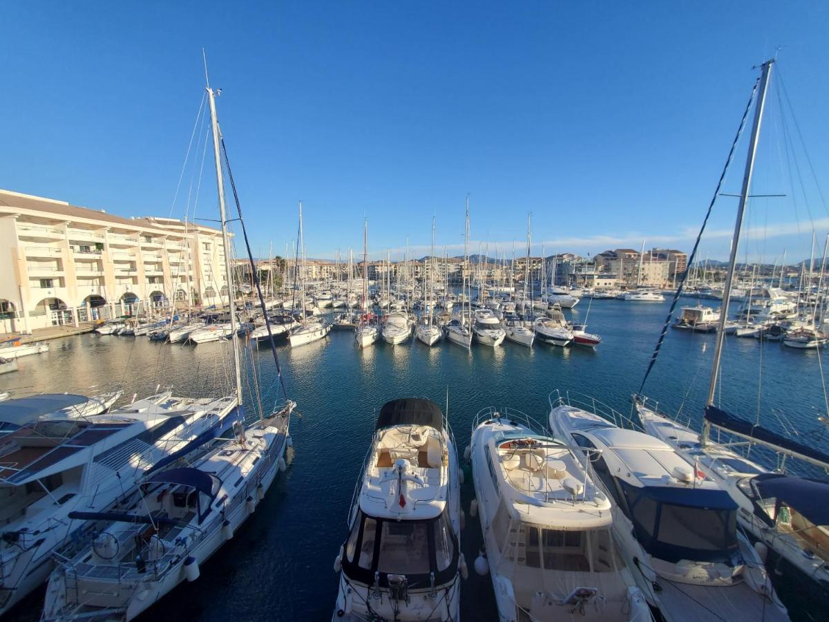 Cap Hermes Studio 31M2 Vue Port Climatise Piscine, Fréjus Exterior foto
